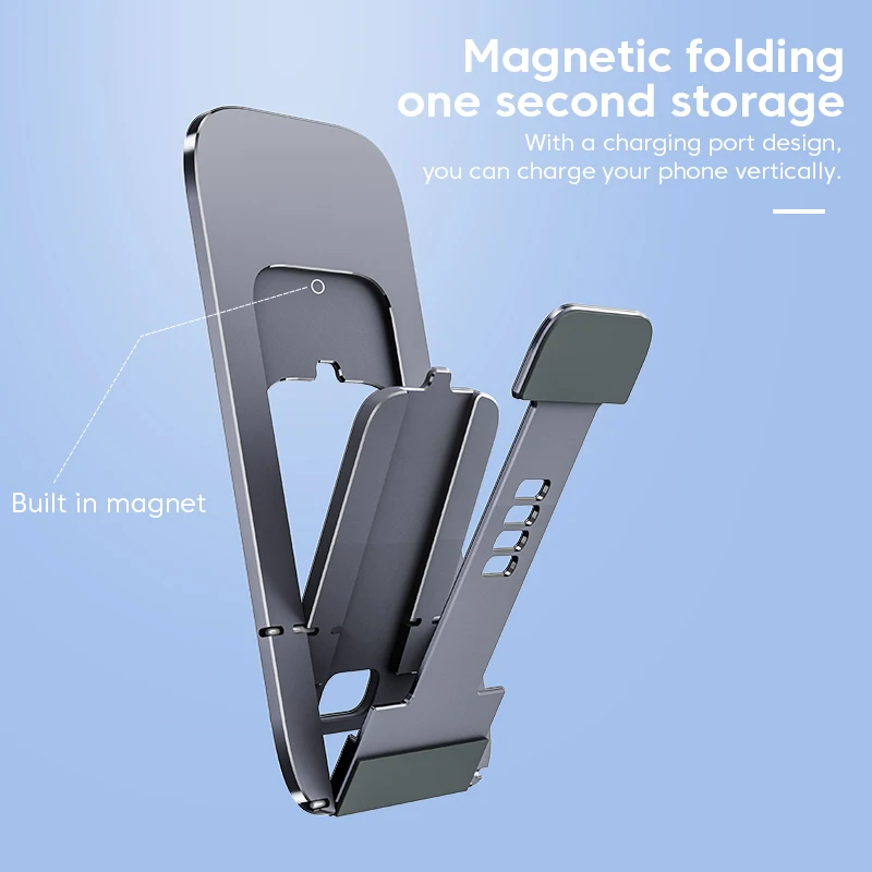 kuulaa phone holder stand aluminum cell phone stand mobile phone support for iphone 13 12 xiaomi samsung huawei free global shipping