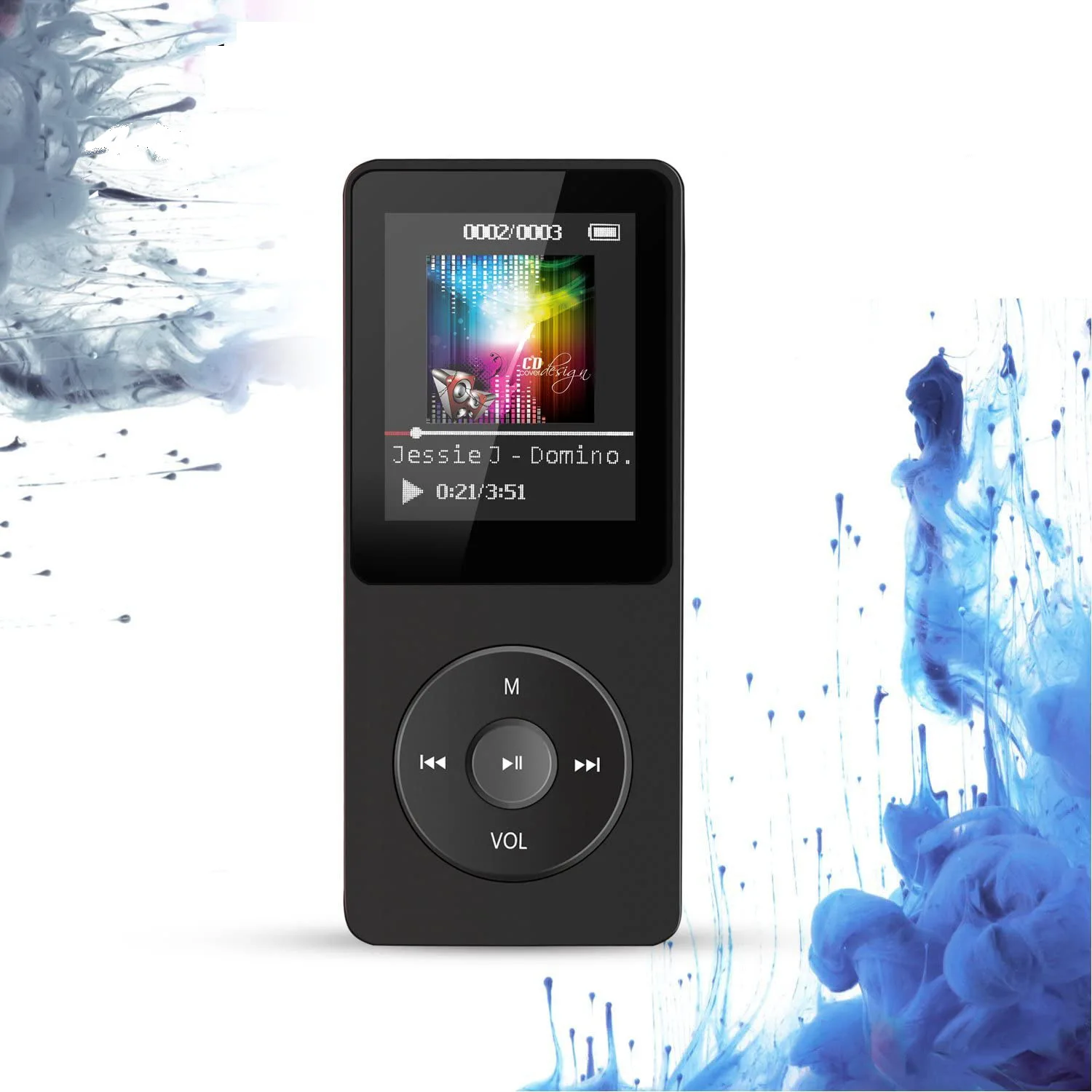 Портативная Bluetooth MP3MP4 кнопка для прослушивания музыки высокое качество