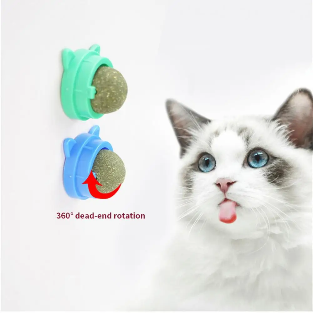 

Pet Healthy Cat Catnip Toys Ball For Cats Candy Licking Snacks Catnip Snack Nutrition Energy Ball Kitten Cat Toy Cat Supplies