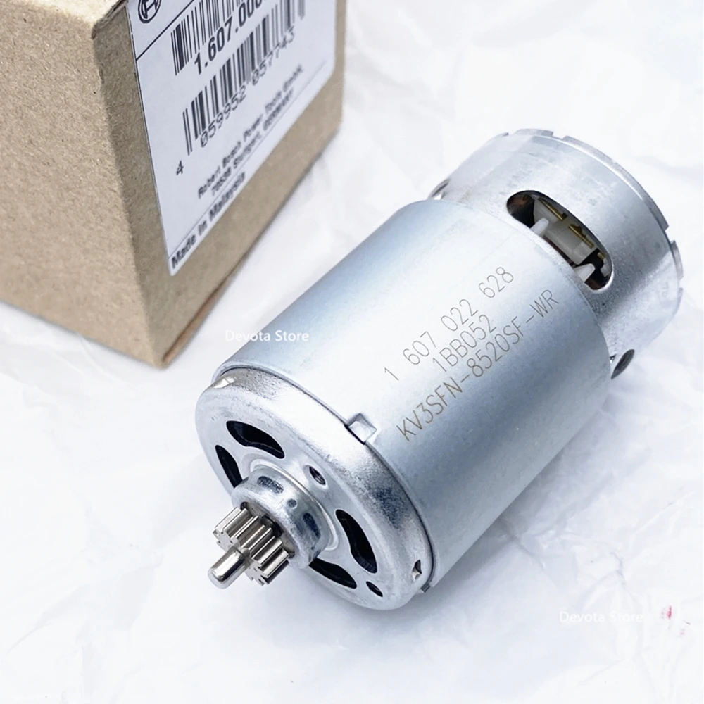 

Литиевая зарядка, аксессуар для дрели, Φ DC, двигатель постоянного тока 12 В, 13 зубьев, 1607022628, 1607022670