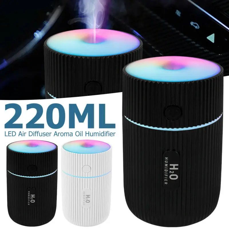 

Deelife Car Humidifier Portable USB Air Diffuser Humidifier with LED Night Light Home Relax Defuser Mute Nano Spray Humidifier