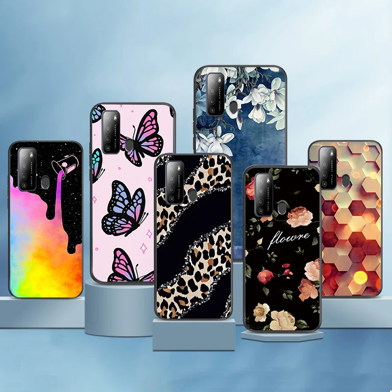 Мягкая задняя крышка для Itel Vision 2, чехлы для Itel Vision 2 S16 Pro, бамперы, защитные чехлы из ТПУ