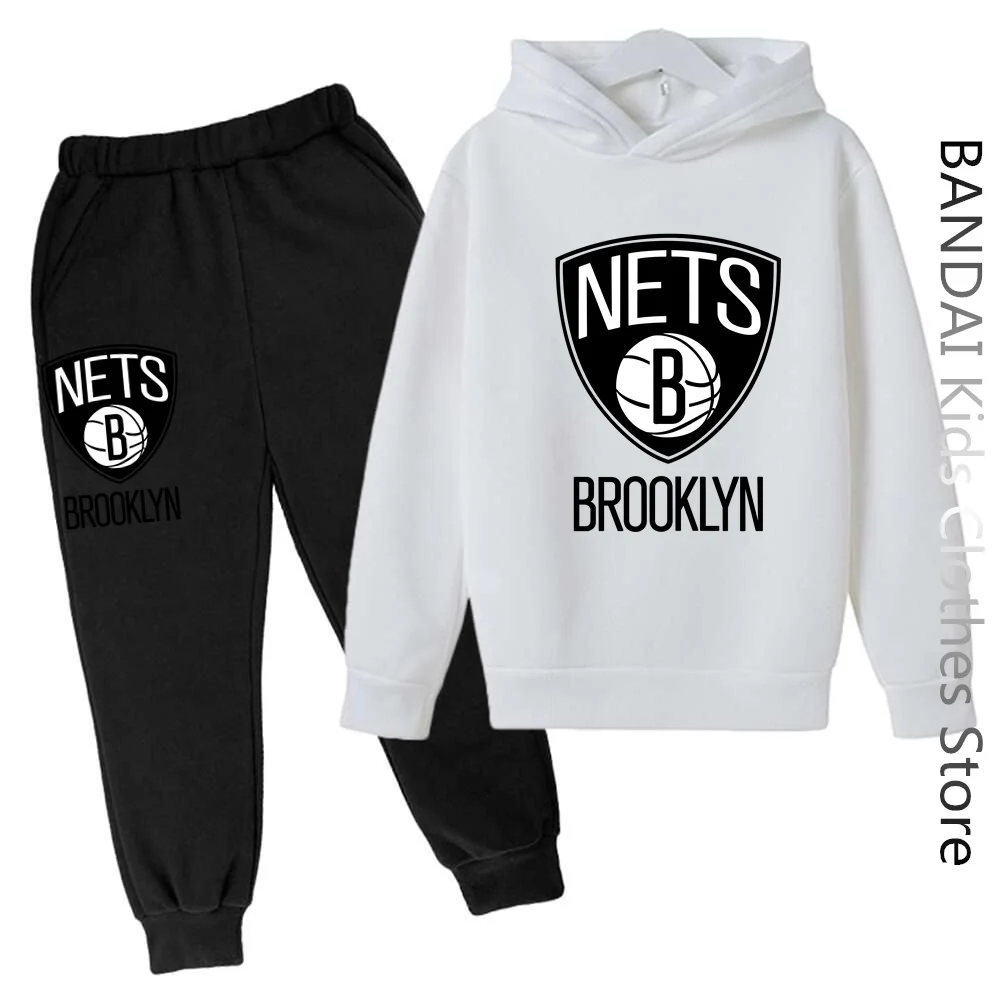 

Nba Basketball Team Logo Hoodie Kids Boys Clothes Girls Spring Autumn Children Pants 2 Piece Sets 2-12y Hoodie Sesame Street