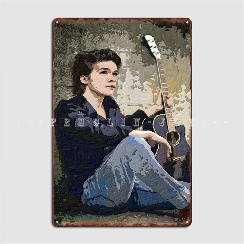 

Music In The Street Poster Metal Plaque Cinema Garage Plaques Home Classic Tin Sign Posters