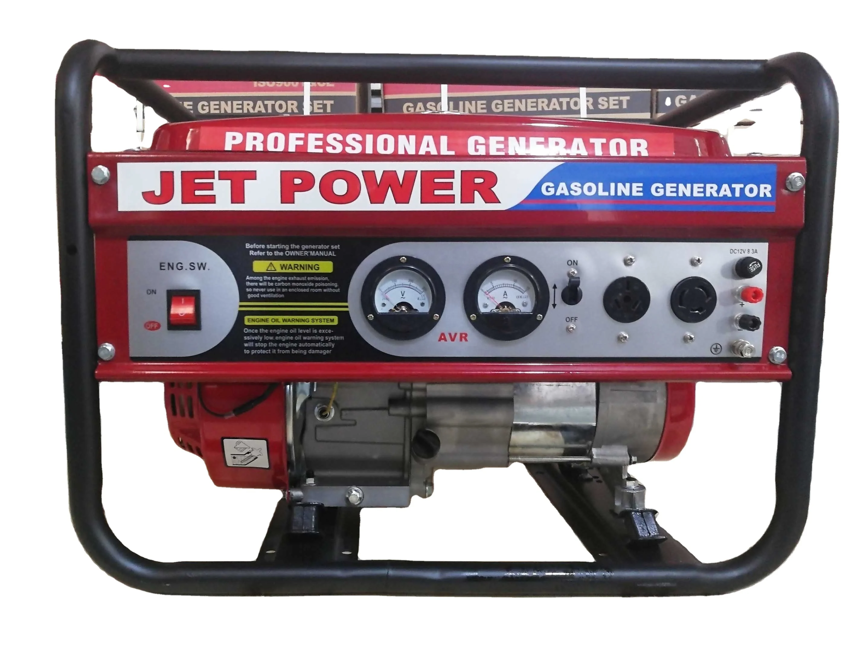 Топливный бак 15L-25L мощность 8 кВт кВА бензиновый генератор с отдачей