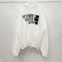 oversized vetements sweatshirt logo letter print casual men women 11 high quality vtm hooded sweatshirt