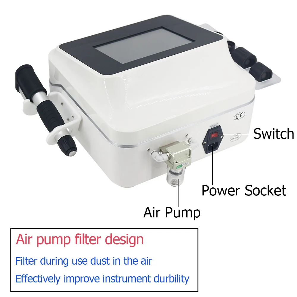 10 бар пневматический аппарат для ударно-волновой терапии лечения ЭД облегчение