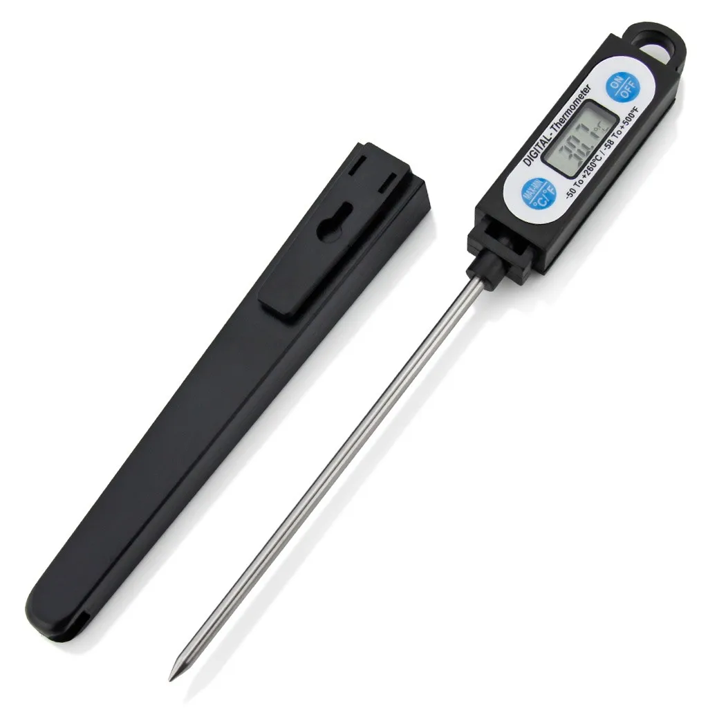 physical experiment equipment Thermometer kitchen bakery food probe meter to measure water temperature household with probe