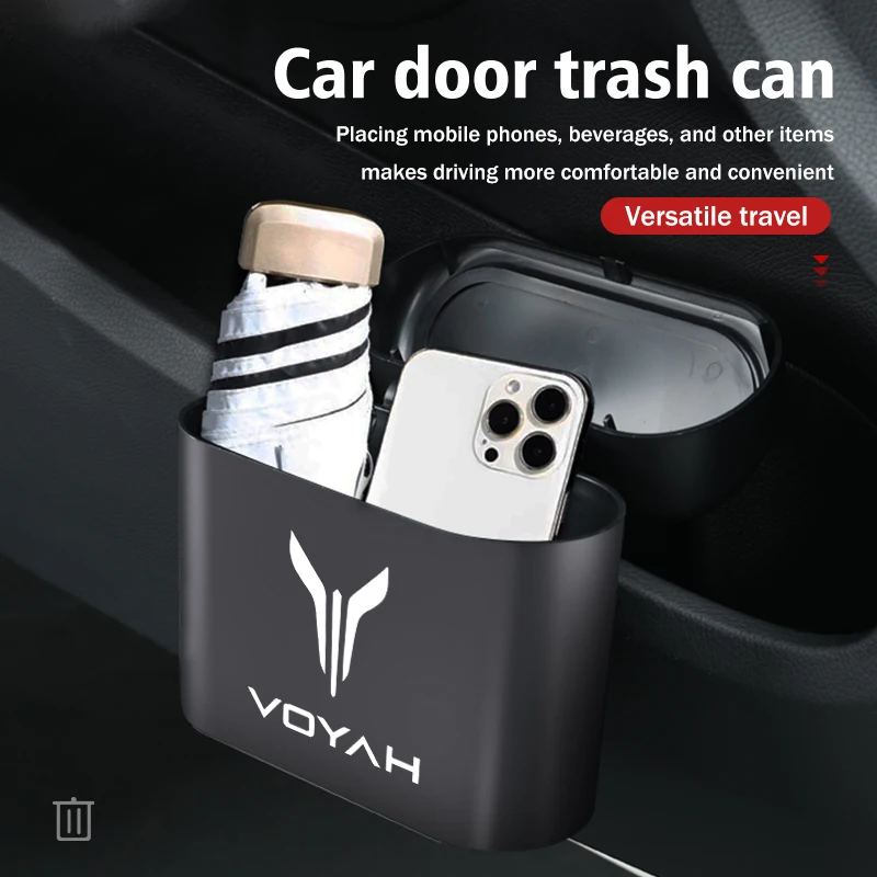 Фото Мусорный бак-органайзер для автомобиля Voyah, контейнер для мусора, для моделей SUV I-Land Dreamer 2021, 2022, 2023 годов №3