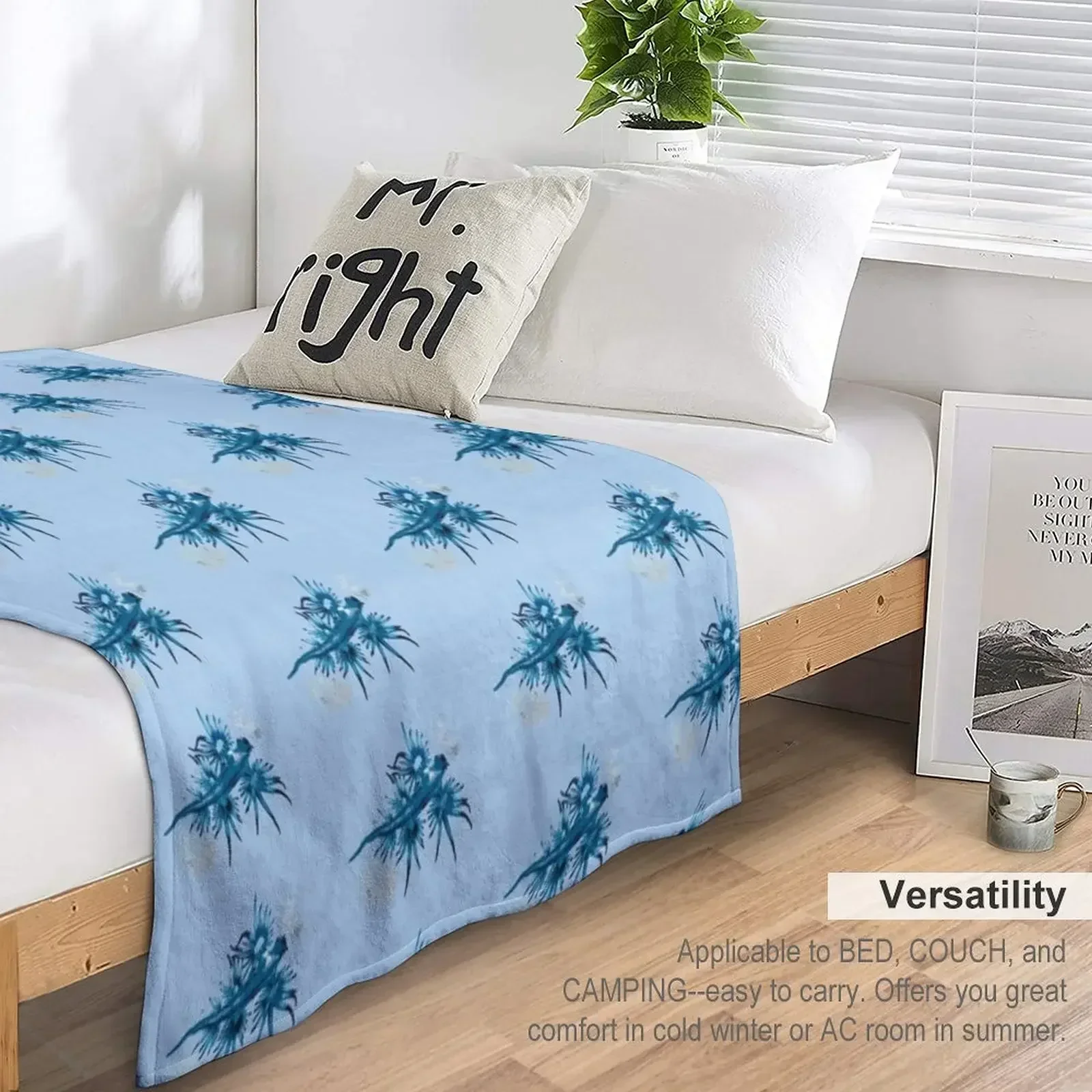 Голубой Дракон Глюсус Атлантический Морской слизник Одеяло Роскошные