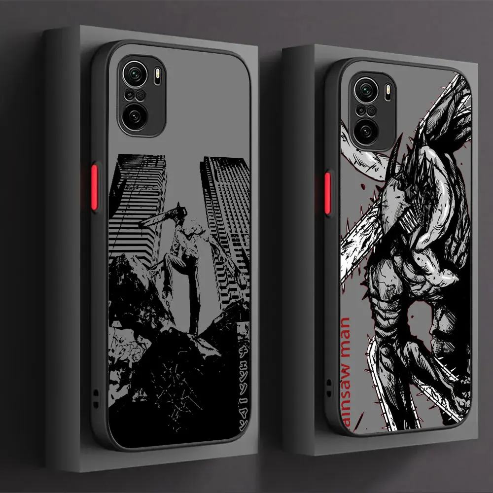 Denji Power Chainsaw Man Phone Case For OPPO REALME X7 GTMASTER GT2 Q5 V15 XT K5 X2 10 K9 A96 V25 K10X PRO CARNIVAL 5G