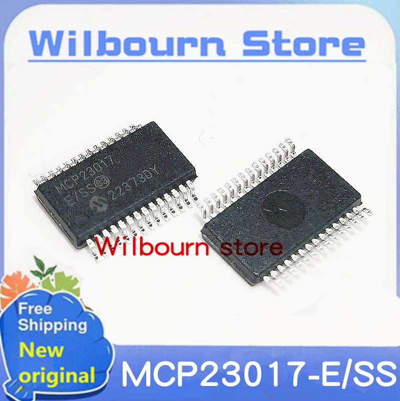10 шт./партия Φ/SS SSOP28 MCP23017E/SS MCP23017 MCP23017-E 100% Новый оригинальный