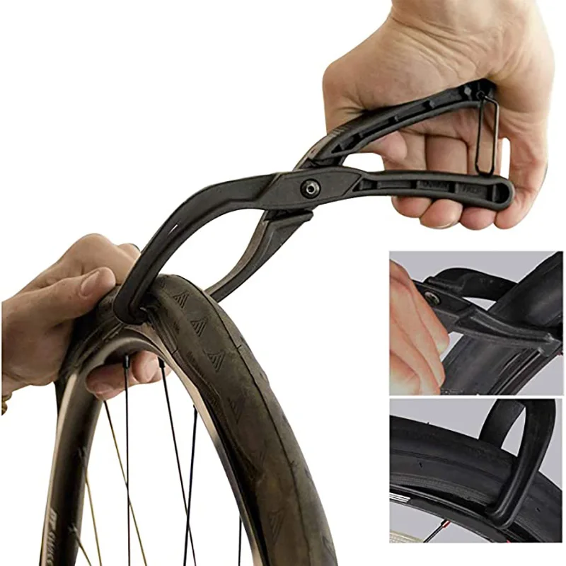

Bike Tire Pliers Bike Tyre Install Labour-Saving Tools Bicycle Tyre Remover Clamp Non-Slip Grip Road Mountain Bike Tire Repair
