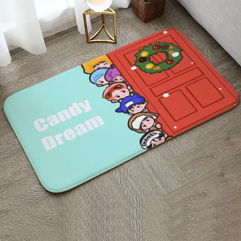 Nct127 Настраиваемый Домашний Коврик Для Ног Молитвы Ванной Комнаты Современный