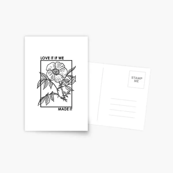 

Love It If We Made It Postcard Aesthetic Hoom Photo Indoor Album Print Life Picture Memory Bedroom Decor Photocard Boys Cartoon