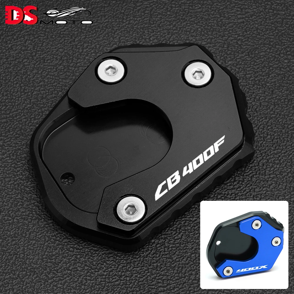 

For Honda CB 400 F/X CB400F CB400X 2019-2022 Latest CNC Aluminum Kickstand Foot Plate Side Stand Extension Pad Enlarge Extension