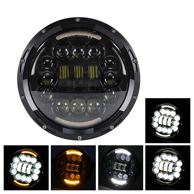 Светодиодные фары дальнего и ближнего света 7 дюймов 60 Вт 2 шт.