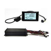 ebke 36v 48v 52v 60v 72v 1000w 2000w 35a 45a 3 mode sine wave ebike controller with colorful lcd display