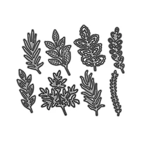 different leaves metal cutting die handicraft stencil card photo making scrapbooking for decoration new 2022
