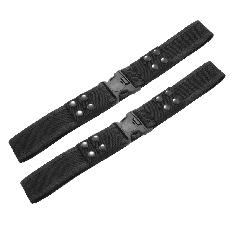 

2X Safety Combat Belts Practical Equipment Adjustable Heavy Police Users Foreign Equipment