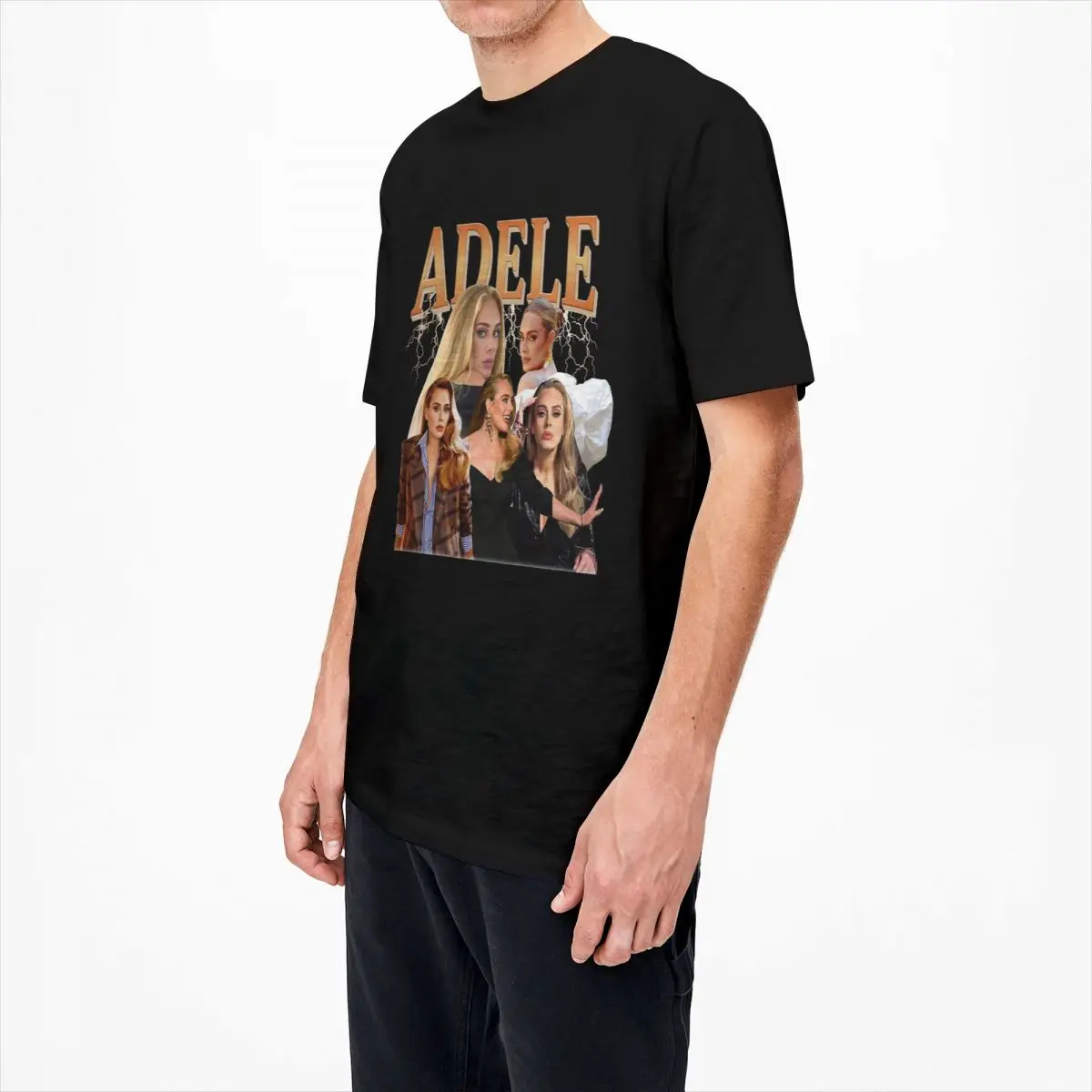 Музыкальная певица Адель мужская футболка Adele In Munich Tour 2024 августа футболки из 100%