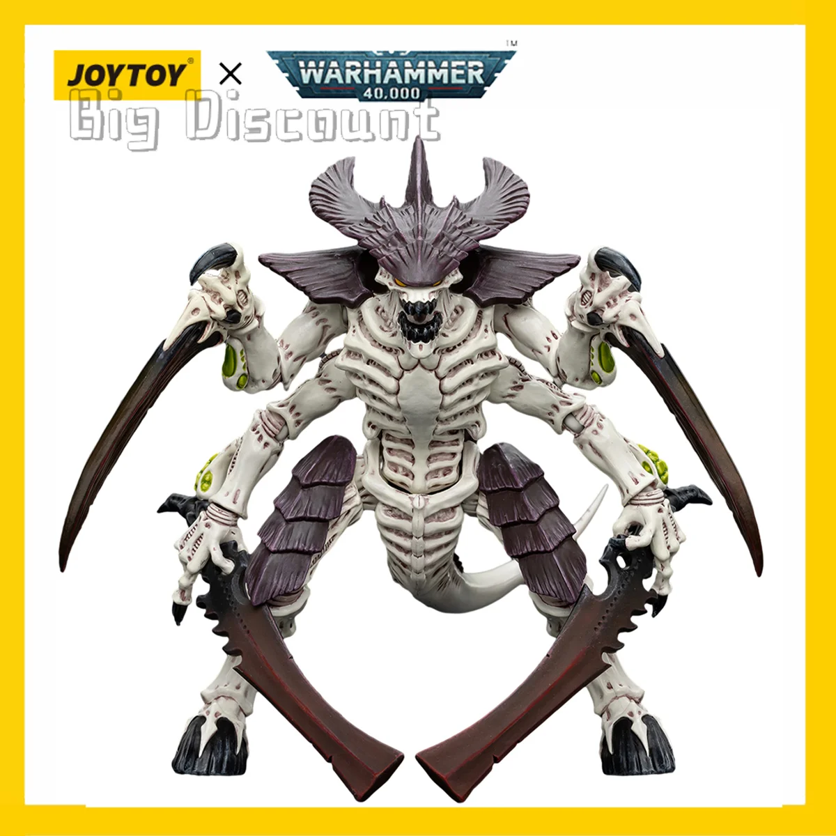 [Предзаказ] JOYTOY 1/18 Warhammer 40K экшн-фигурки тираньи улей флот левианы тираньид воин с