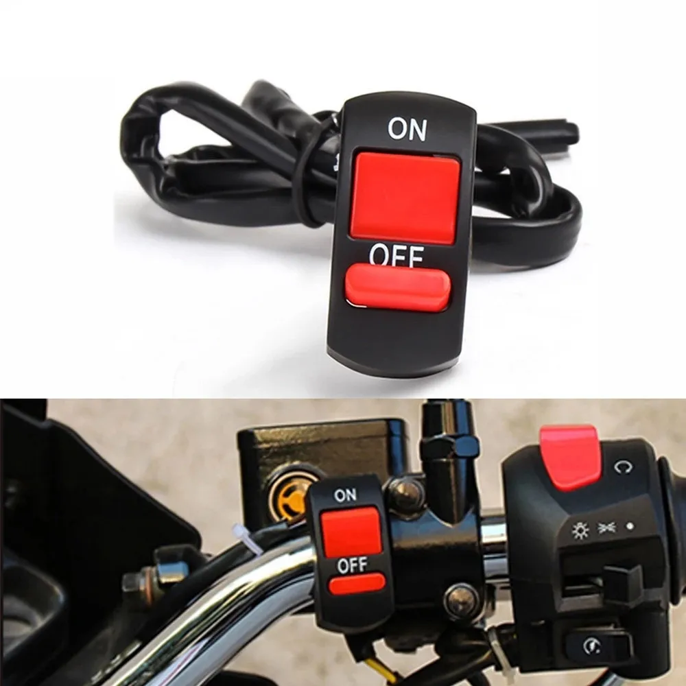 

Motorcycle Electric Vehicle Handlebar Switch Led Headlamp 2-Wire Switch FOR KAWASAKI NINJA 300 Z900 Z1000 NINJA 250 FOR HONDA
