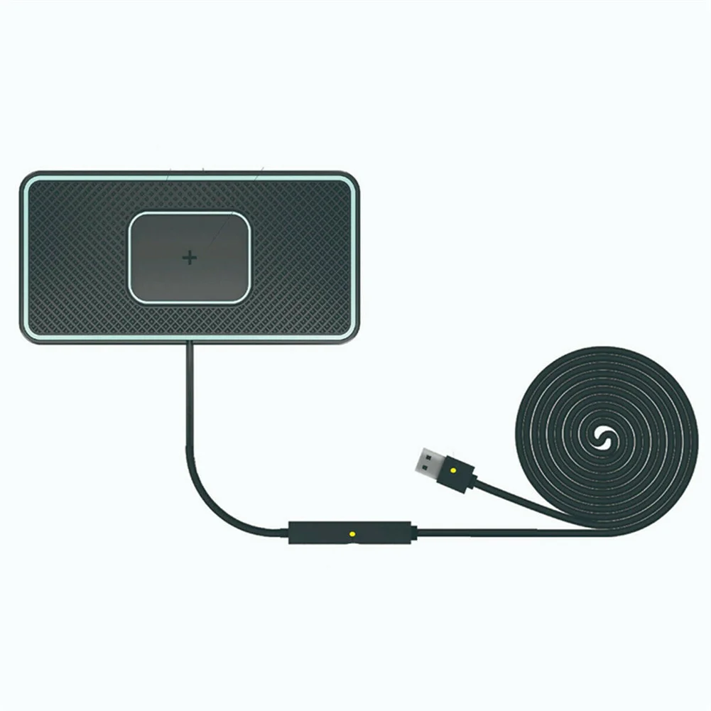 

15W Vehicle Electronics QI Wireless Charger Pad Car Fast Charging Phone Stand Dock For Car Phone Launch Pad Equippments