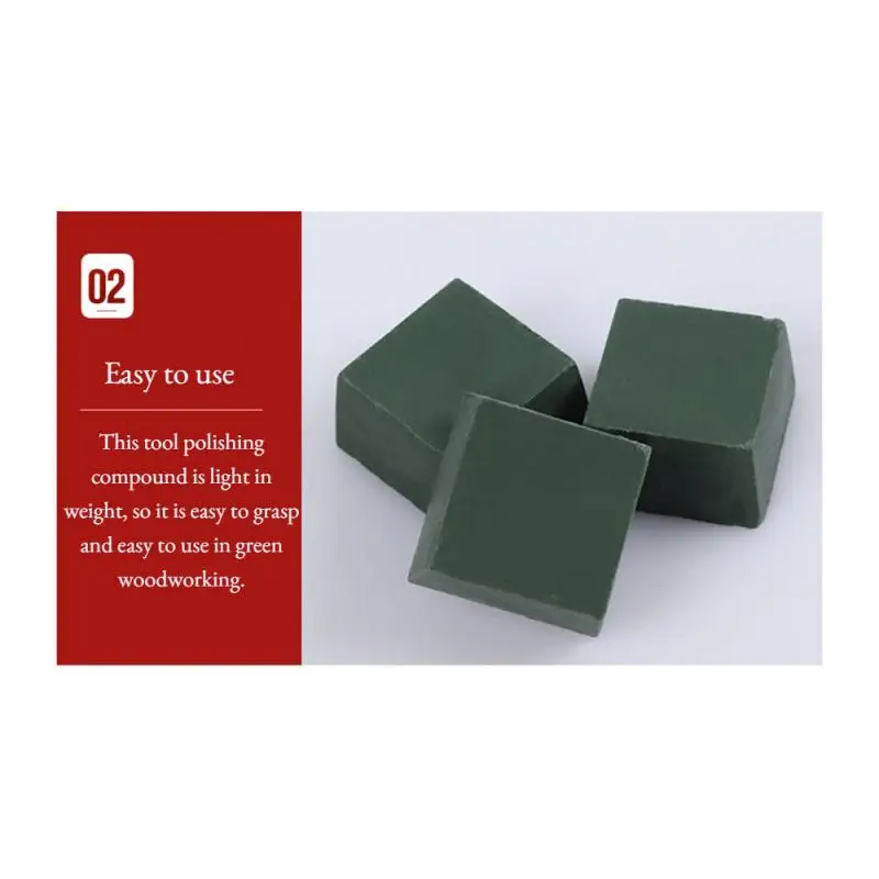 NewDIY Abrasives Paste Polishing Green Alumina Fine Abrasive Buff Metal Jewelry Knife Blade Compound