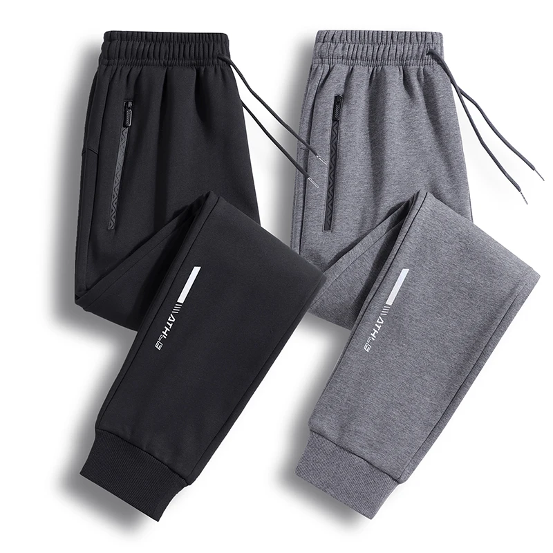 

Spring Autumn Sports Pant Men Running Workout Jogging Long Solid Gym Trousers for Male Casual Pants Straight Jogger Sweatpants