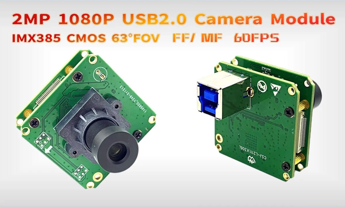 USB-модуль WN 1080P IMX385 датчик 60FPS FF/MF Режим фокусировки модуль камеры подключи и
