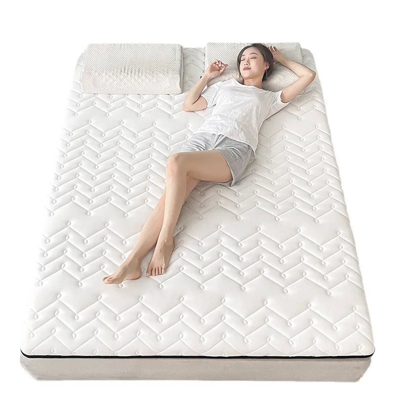 

Natural Latex Mattress Dormitory Individual Mattress Topper Memory Foam Full Size Viscoelastic Tatami Furniture Bedroom Bed