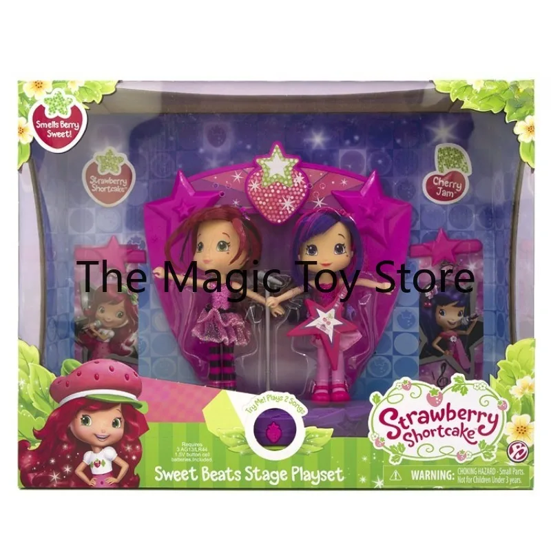 Фото Оригинальный игровой набор STRAWBERRY Sweet Beats Stage Playset — музыкальный сценический набор с пеещей куклой-клубничкой, игрушка, модель №1