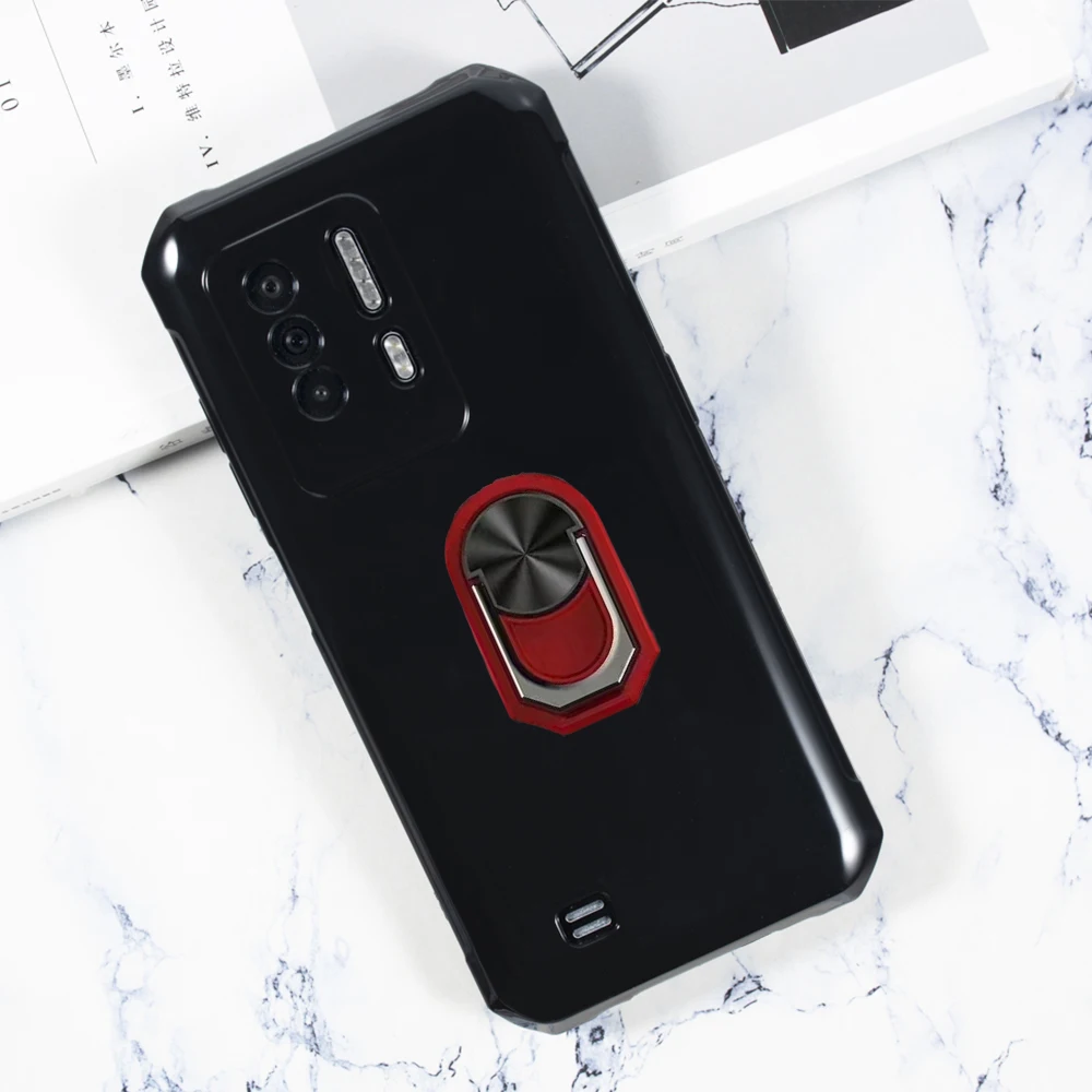 Мягкий чехол из ТПУ с кольцом-держателем для OUKITEL WP17 WP19 ударопрочный |