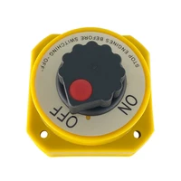 boat yellow battery selector switch 2 positions disconnect switch waterproof master isolator for car rv