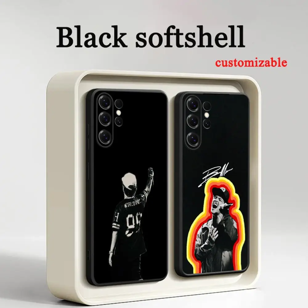 Фото Чехол для телефона с изображением Bru-no cool man для Samsung Galaxy S26 S25 S24 S23 S22 S21 Plus Ultra Note20, мягкий, черный №1