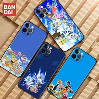 digimon cartoon case for iphone 13 12 mini 11 pro 7 8 soft phone cover xr x xs max 6 6s plus 5 5s se silicone tpu fitted capas