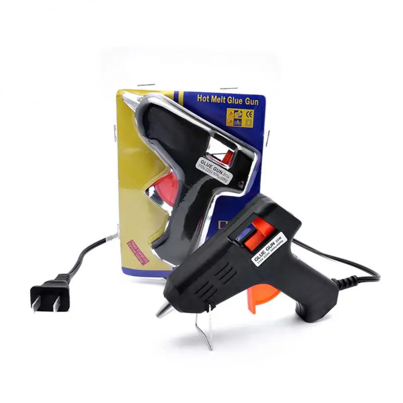 Electric Hot Melt Glue Gun 20W Mini Thermal Glue Guns For 7mm Sticks Hot Silicone Gun Temperature Thermal Electric Repair Tools images - 6