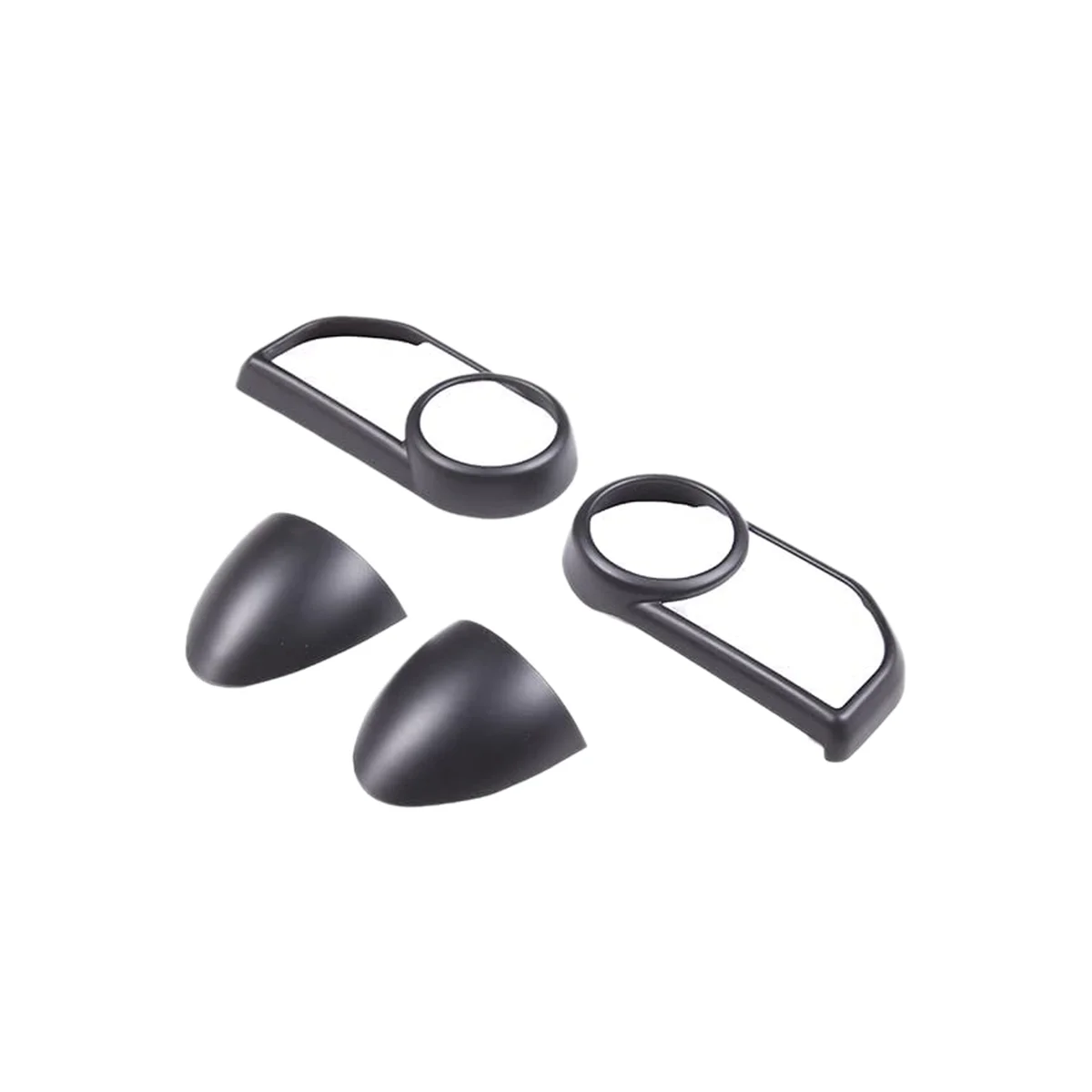 

Car Steering Wheel Button Frame Cover Trim for Land Rover Discovery 5 2017-2018 for Range Rover Sport 2014-2017 ,4PCS