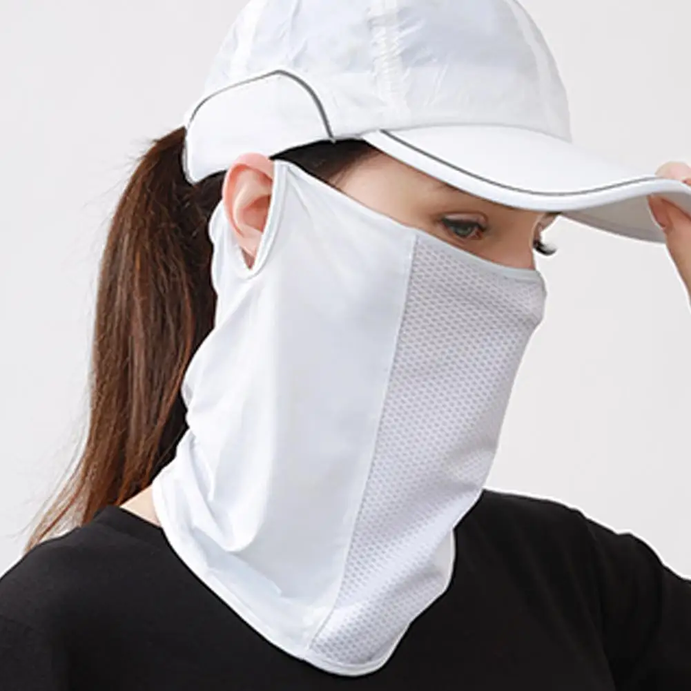 Спортивный шарф унисекс дышащий Шелковый Полнолицевой Анти-ультрафиолетовый