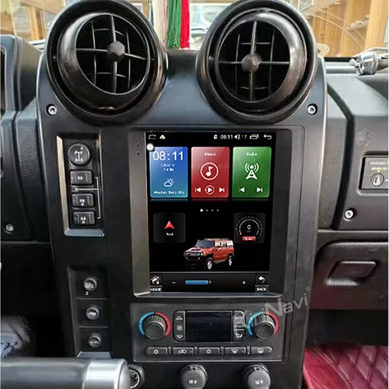 Автомагнитола Kirinavi для Hummer H2 2004-2007 Android 11 автомобильное радио DVD мультимедийный