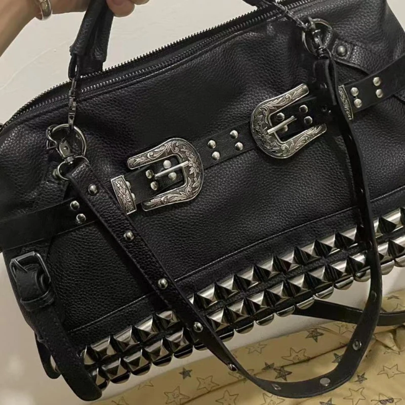 Женская сумка через плечо Spice Girls с резной пряжкой женская большой вместимости