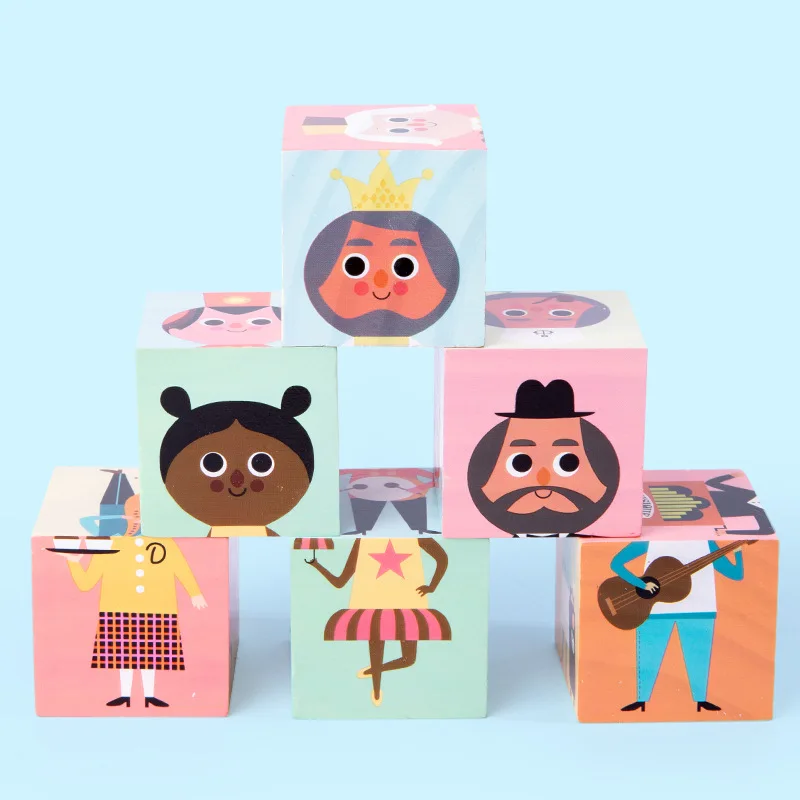 Игрушка-пазл детская развивающая с рисунком