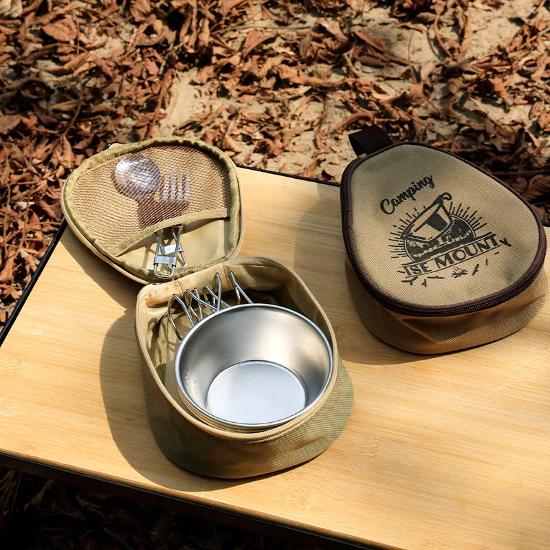 

Туристическая сумка из ткани Оксфорд, мешок для хранения чаши, для кемпинга, снега, аксессуары для кемпинга