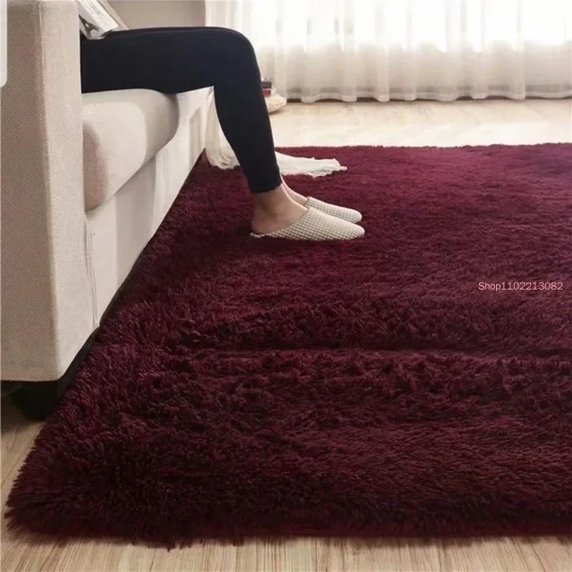

Алфамбра пушистый белый ковёр из искусственного меха 200*300