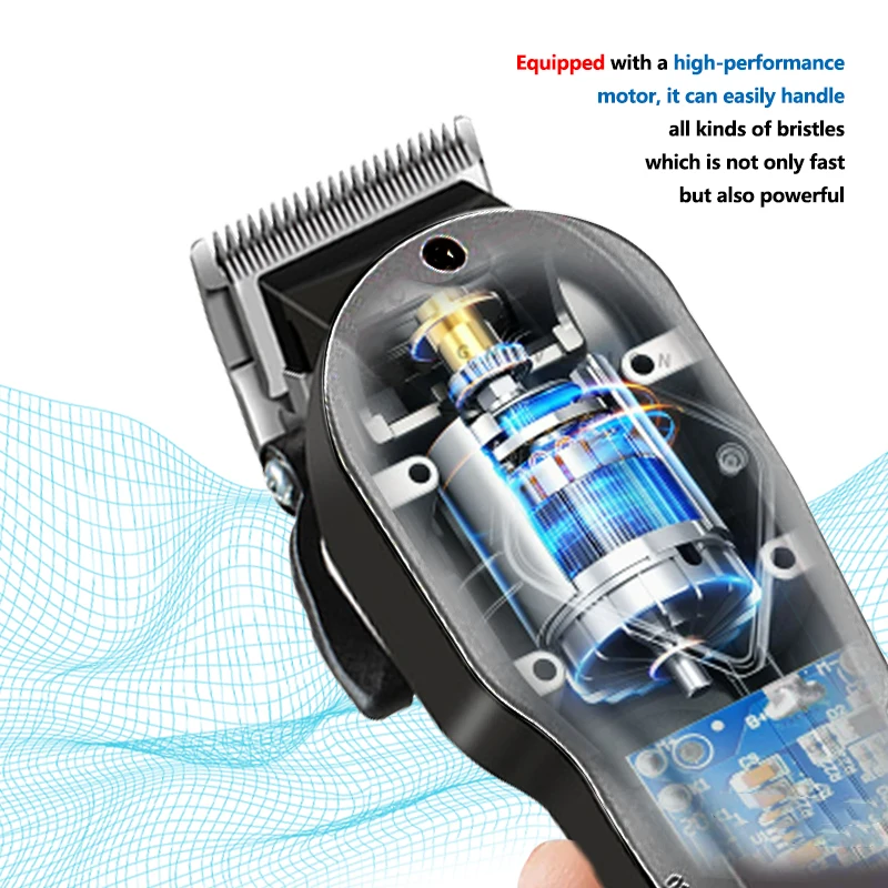 Wired Electric Hair Clipper Professional Barber Engraving ABS Beard Trimmer NEW 2022 Household Cordless Adult Kid Haircut enlarge
