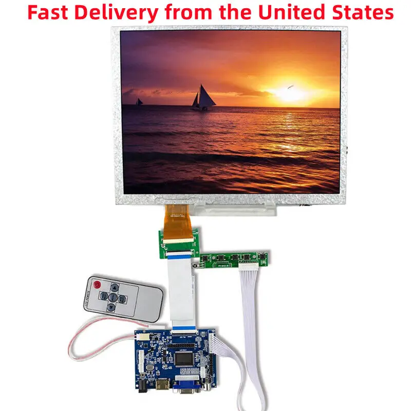 

Плата драйвера ЖК-контроллера A104SN03 V.1, дисплей 10,4 дюйма 800*600 4:3