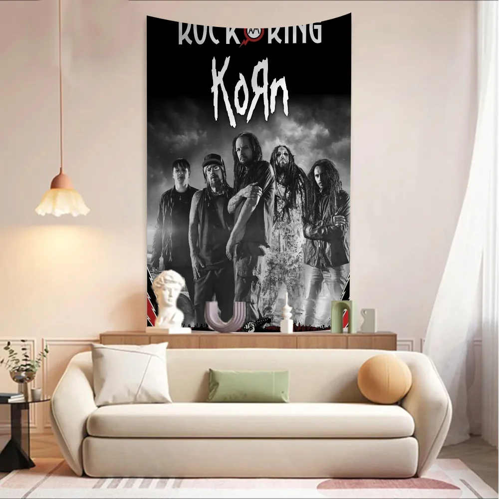 K-Korn рок-группа band Hippie настенные подвесные гобелены для гостиной дома и общежития