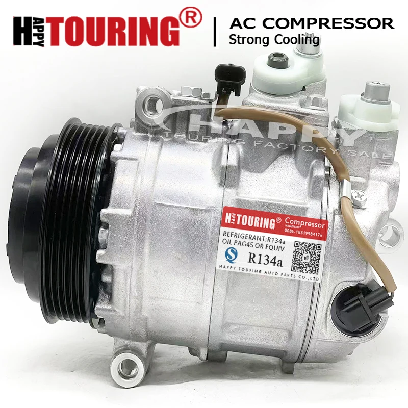 Компрессор кондиционера переменного тока для Mercedes W166 GLS450 GL63 GLE350 GLE400 GLE43 GLE450 0008305502