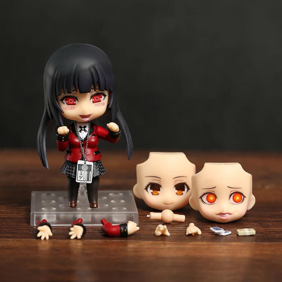 

Экшн-фигурка из ПВХ Kakegurui Jabami Yumeko 882 Q Version, 10 см, аниме Коллекционная модель, игрушка, кукла, подарки